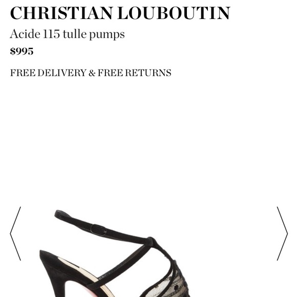 Christian Louboutin's black Acide pumps 37 - Picture 7 of 7